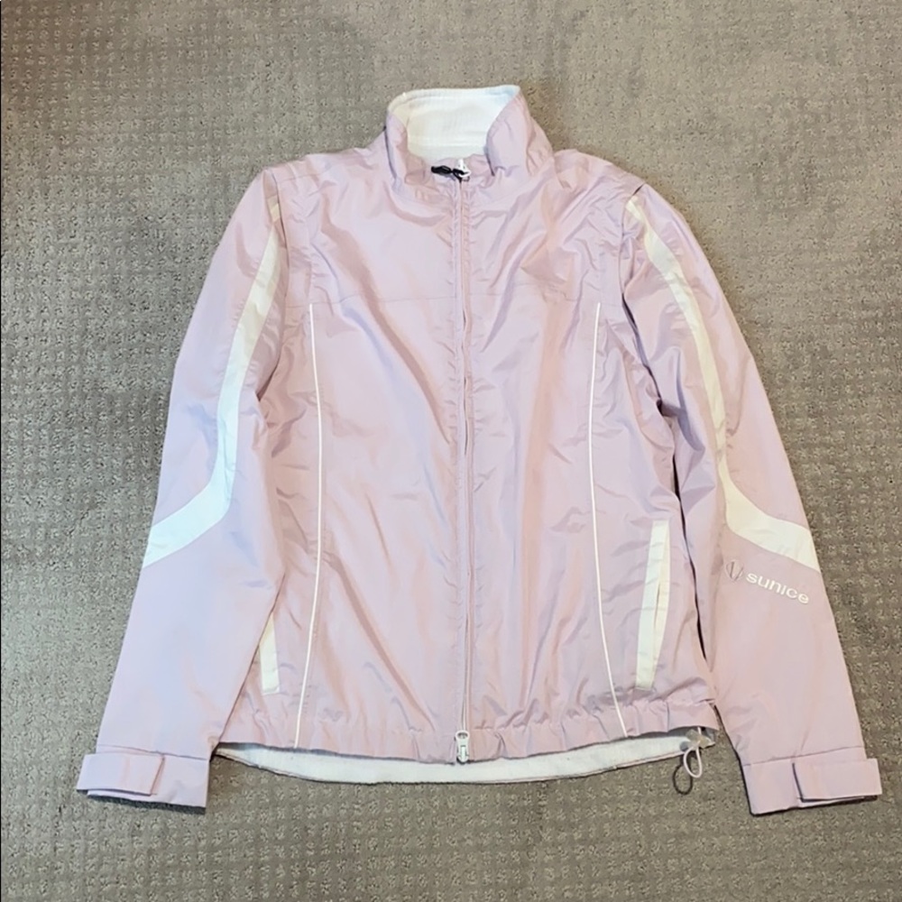 NWOT Sunice reversible rain jacket & vest